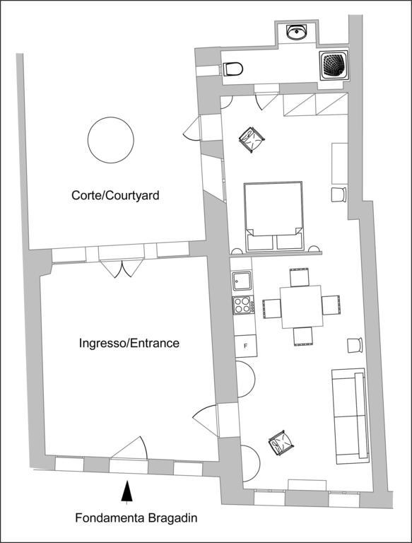 Appartamento Corte Bragadin เวนิส ภายนอก รูปภาพ